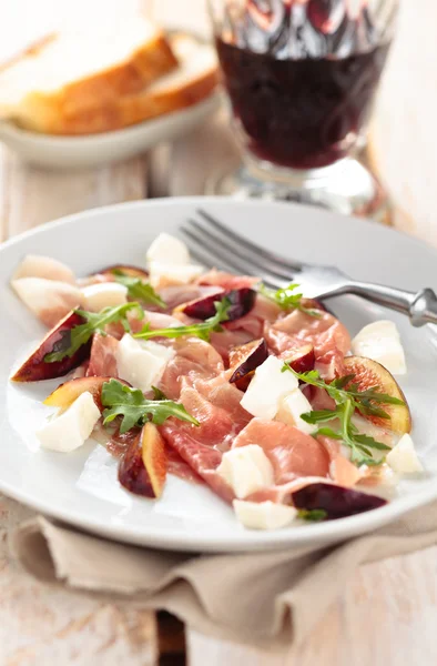 Insalata di prosciuto fresco  . — Foto Stock