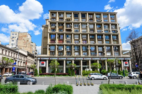 Bukarest Románia 2021 Május Brd Societe Generale Bank Bankfiók Bejárat — Stock Fotó