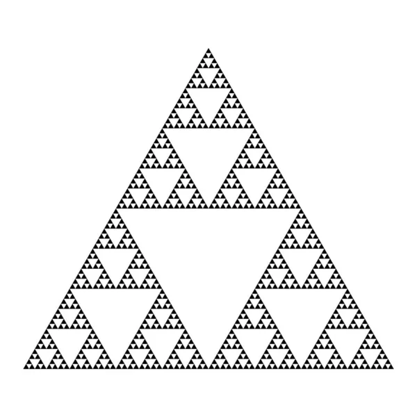 Ayrıntılı Sierpinski üçgeni