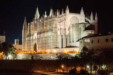 Cathedral of Palma de Mallorca, Balearic Islands, Spain clipart