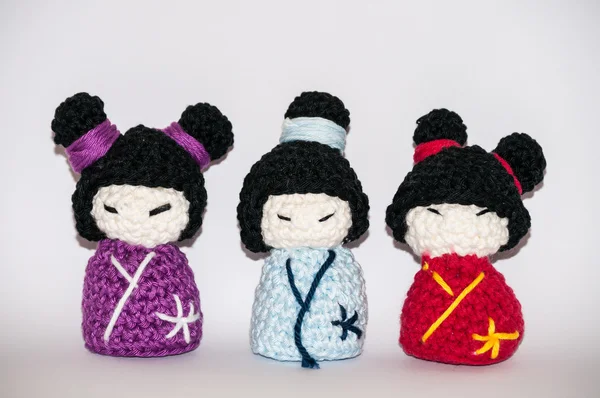 Japanese dolls — Stock Photo, Image