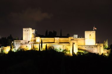 Pałac alhambra w Granadzie