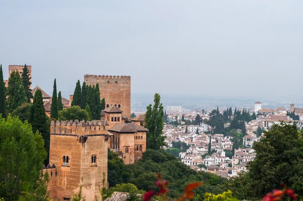 Palác alhambra v Granadě — Stock fotografie