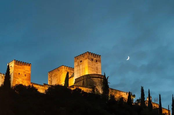 Palast der Alhambra in Granada lizenzfreie Stockbilder