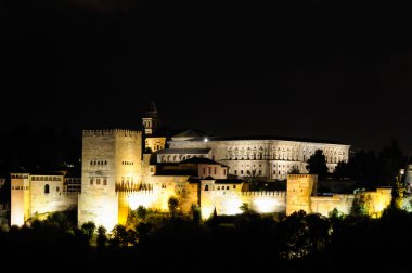 Pałac alhambra w Granadzie