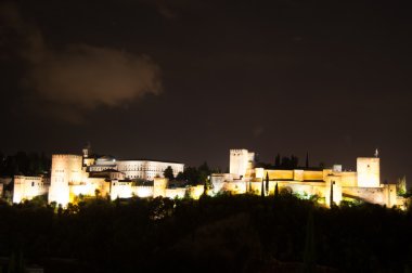 Pałac alhambra w Granadzie