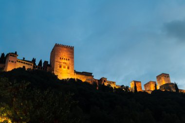 Pałac alhambra w Granadzie
