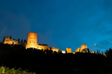 Pałac alhambra w Granadzie