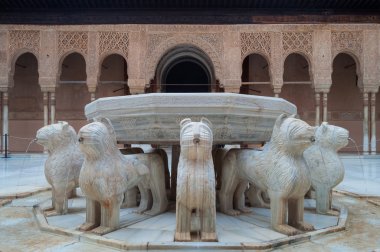Pałac alhambra w Granadzie