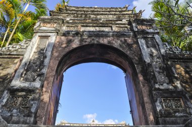 İmparatorluk mezarı İmparator Khai Dinh Hue - Vietnam