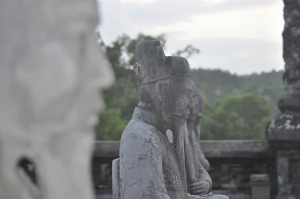 帝王陵的皇帝潘文凯 Dinh 色相-越南 — 图库照片