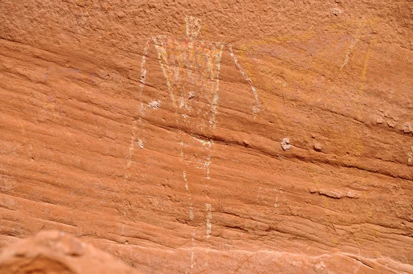 Antike Petroglyphe — Stockfoto