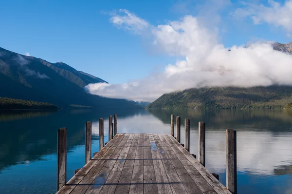 Nelson gölleri Milli Parkı Yeni Zelanda — Stok fotoğraf