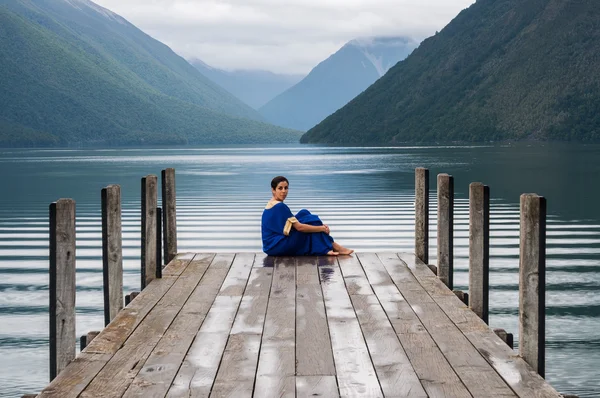 Nelson Lakes National Park Nova Zelândia — Fotografia de Stock