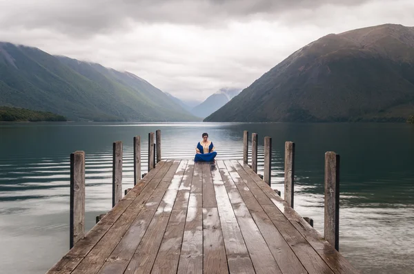 Parque Nacional Nelson Lakes Nueva Zelanda — Foto de Stock