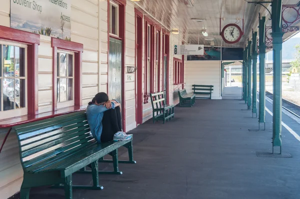 Old train station — Stock Photo, Image