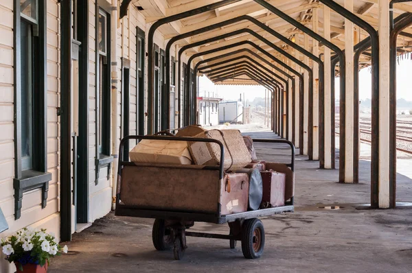 Bahnhof von Oamaru — Stockfoto