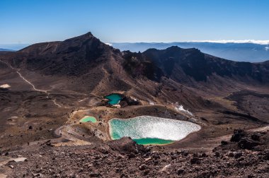 Zümrüt göller, Tongariro Ulusal Parkı 
