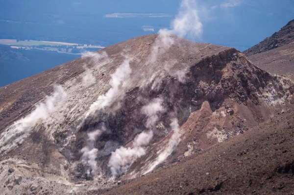 Fumarole active volcano — Stock Photo, Image