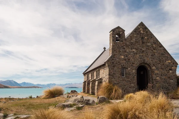 Iglesia del Buen Pastor en el Lago Tekapo —  Fotos de Stock