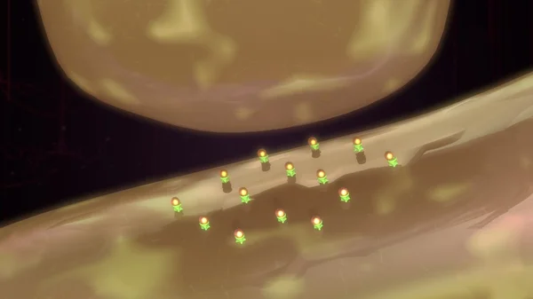 Neurotransmisores mensajeros químicos — Foto de Stock