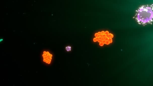 Cellules protéiques cytokines — Video