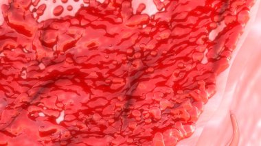 Female Menstruation bleeding clipart