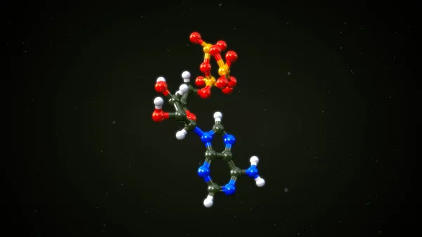 Células hormonales T3 y T4 — Foto de Stock