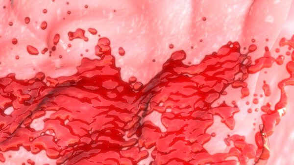 Female Menstruation bleeding