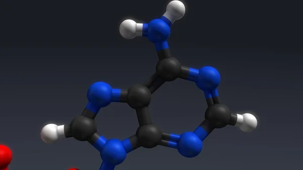 三磷酸腺苷激素结构 — 图库照片