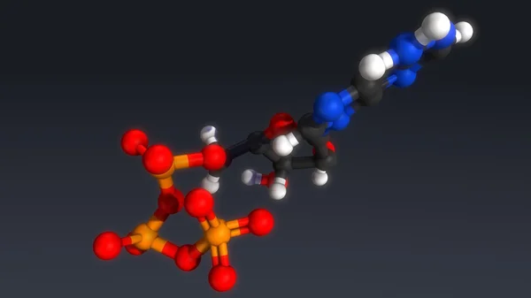 Adenosinetrifosfaat hormoon structuur — Stockfoto