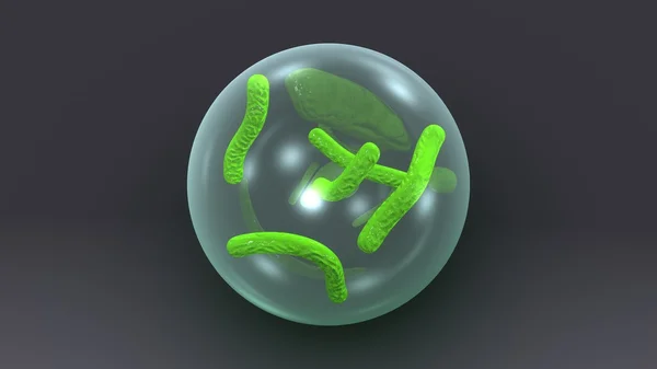 Tuberculose bacteriën microbe — Stockfoto