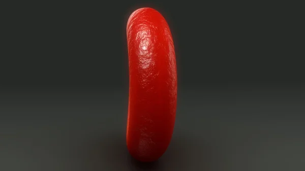 Красные клетки крови человека — стоковое фото