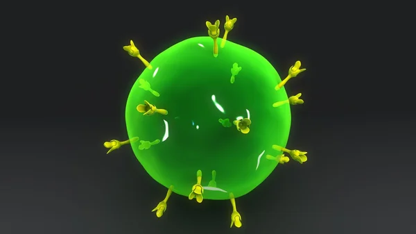 Human T helper cell — Stock Photo, Image