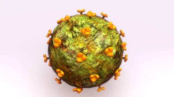 Anatomía del virus VIH —  Fotos de Stock