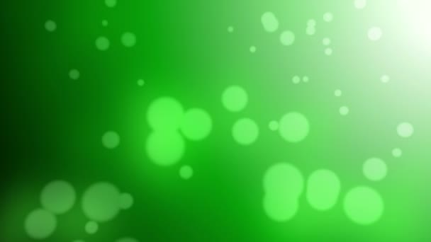 緑の粒子 — ストック動画