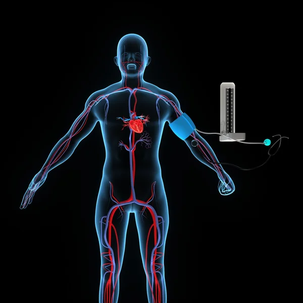 Кров'яний тиск — стокове фото