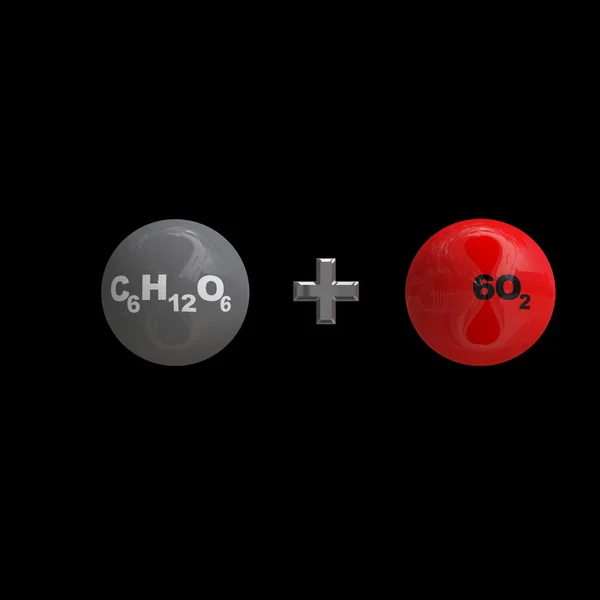 Glucose Formula — Stock Photo, Image