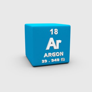 Argon Atomic Number clipart