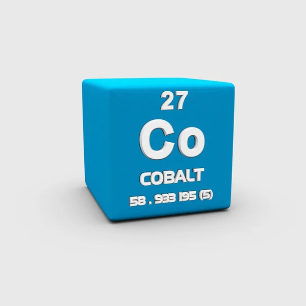 Numero atomico di cobalto — Foto Stock