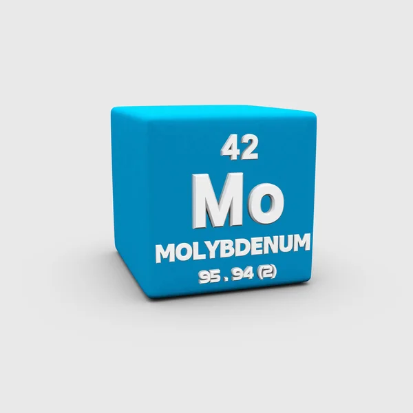 Molybdenum Atomic Number  icon — Stock Photo, Image