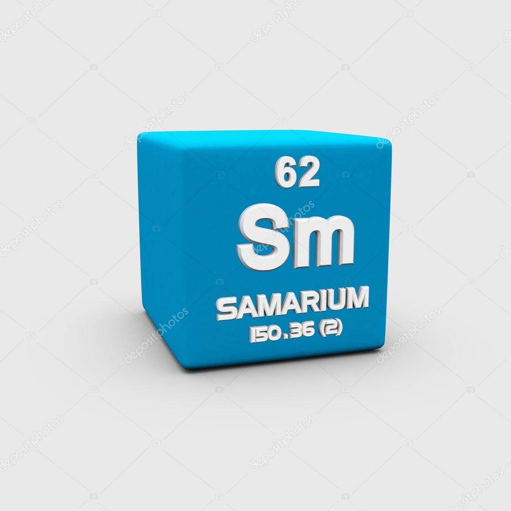 Number symbol Photo Atomic Samarium © Stock sciencepics \u2014 ...