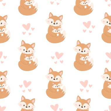 tapılası hayvan resimleri çocuk projeleri, kumaş, yapıştırma kitabı, el işi, davetiye ve daha bir sürü şey için kusursuz desen