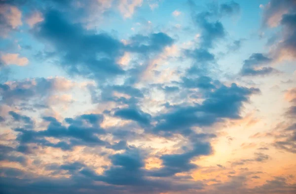 自然的天空背景 云彩斑斓 — 图库照片