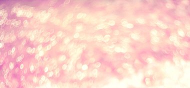 Pembe bükülmüş bokeh soyut arkaplan. Noel arkaplanı