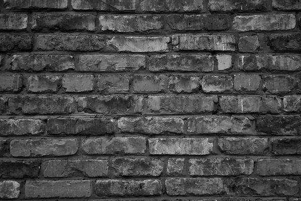 Schwarz Weiß Strukturiertes Mauerwerk Für Den Hintergrund — Stockfoto