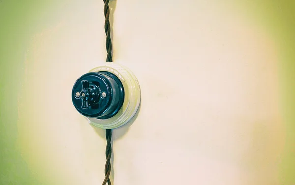 Interruptores eléctricos viejos —  Fotos de Stock