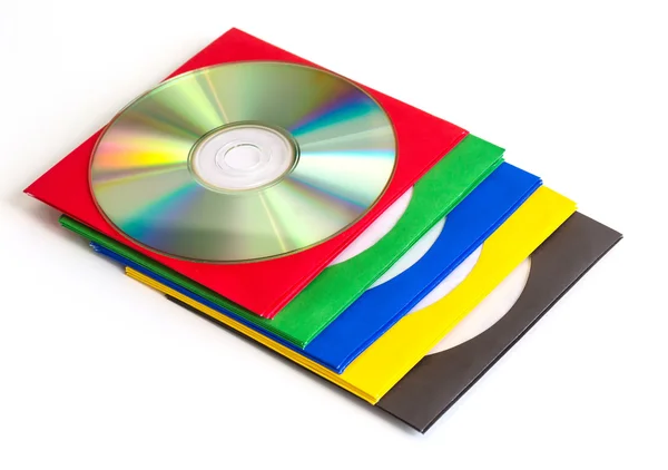 CD / DVD CD, envelopes for disks — Stock Photo, Image