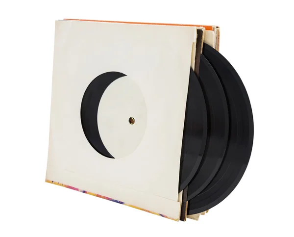 Vinyl records, retro — Stock Photo, Image