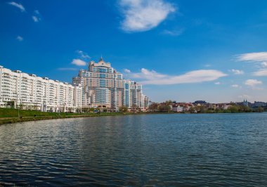  Minsk, Beyaz Rusya, sokak Storozhevsky, Nemiga,